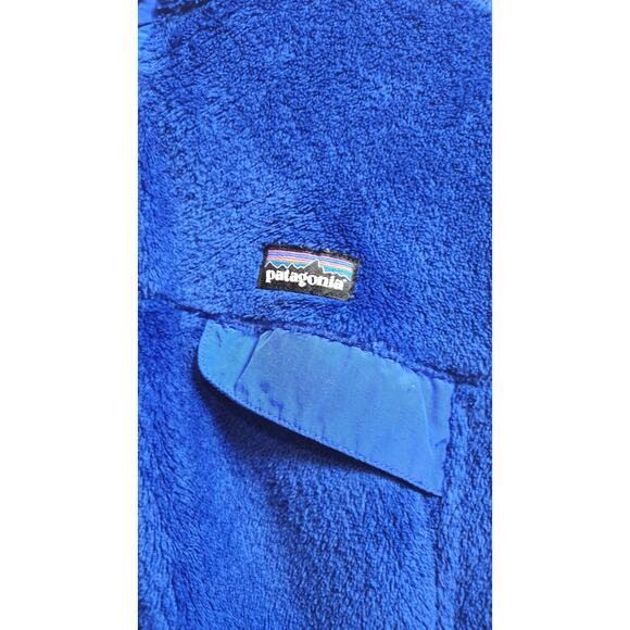Patagonia Jacket Women's S Blue Re Tool Snap T Pullover Fleece Polartec Thermal - Picture 3 of 7